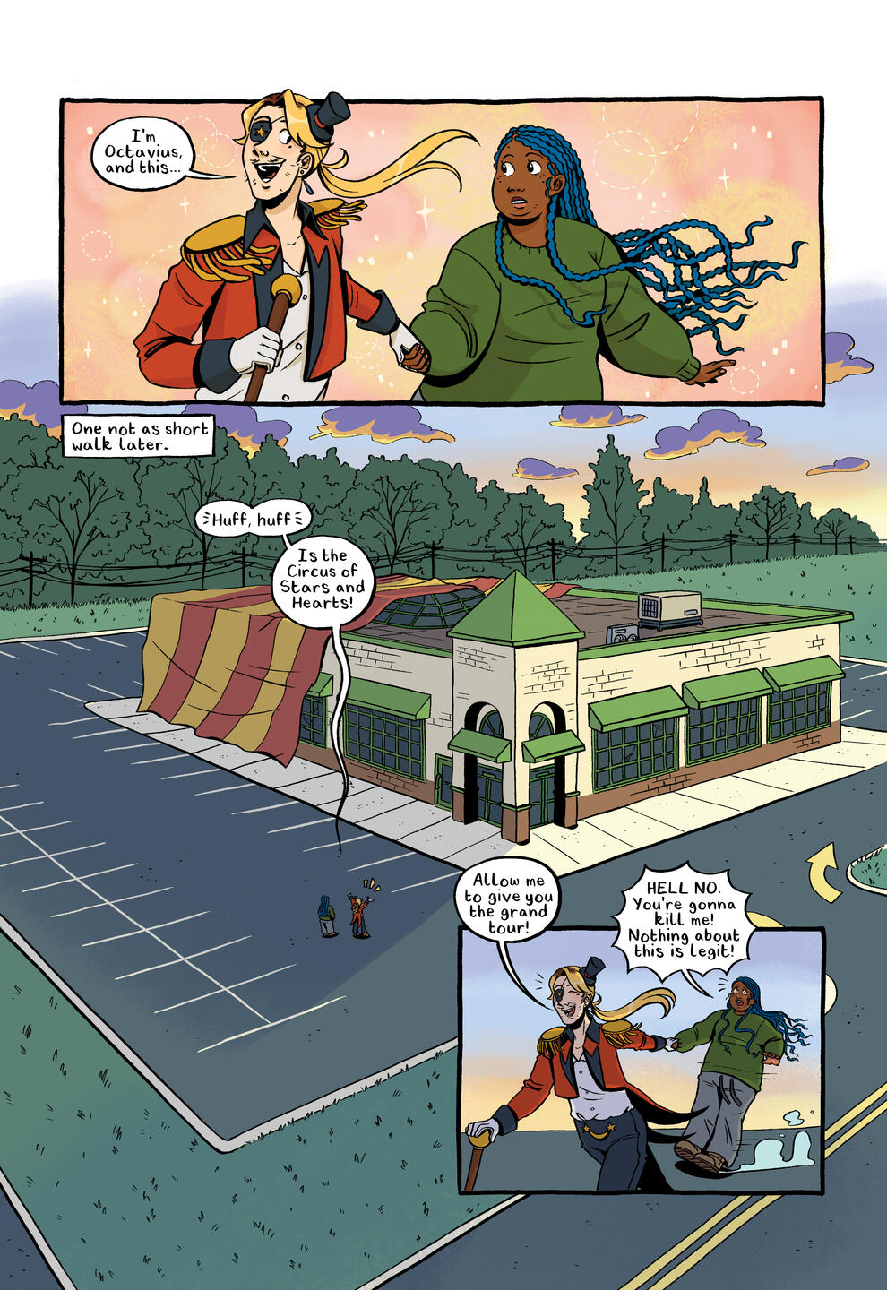 The Circus of Stars and Hearts, Page 8